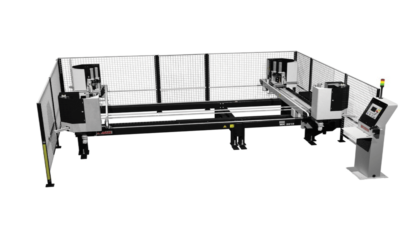 دستگاه جوش 4 گوشه KABAN CNC